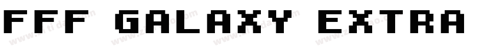 FFF Galaxy Extra Bold Extended字体转换
